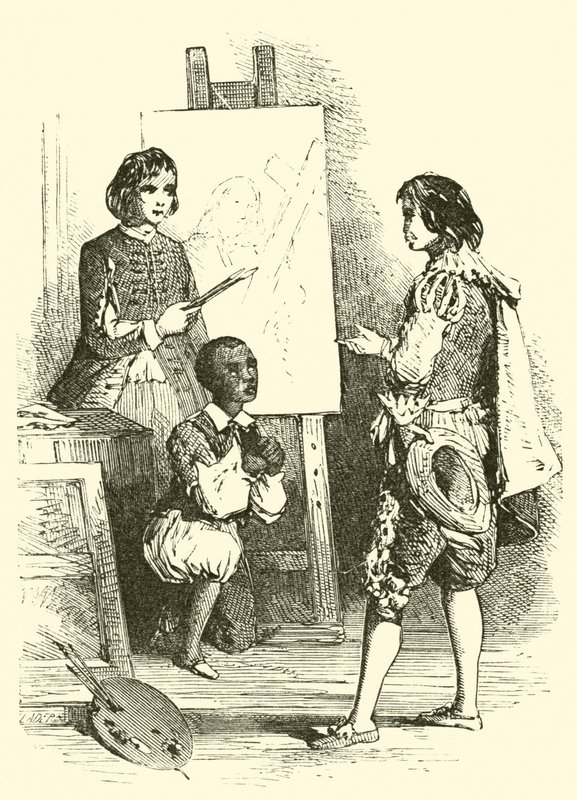 Sebastian Gomez, vor Murillo vorgeladen von English School