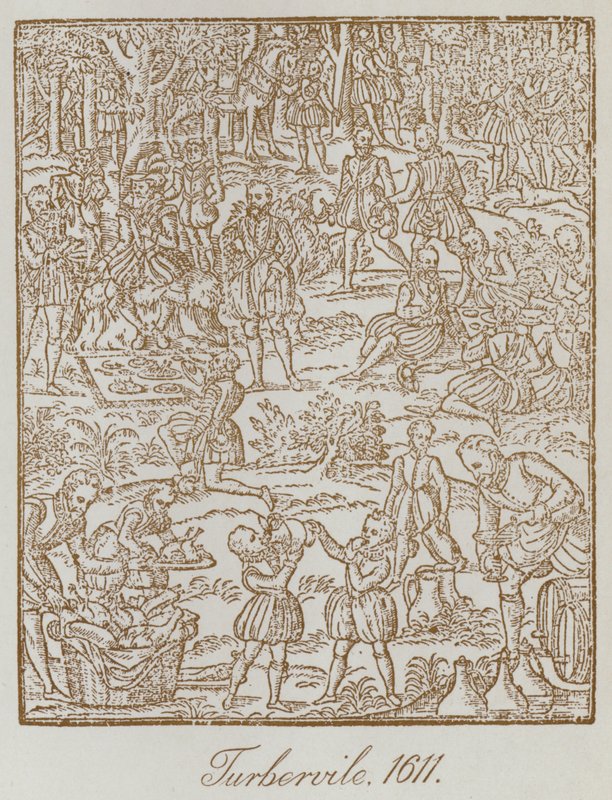 Turbervile, 1611 von English School