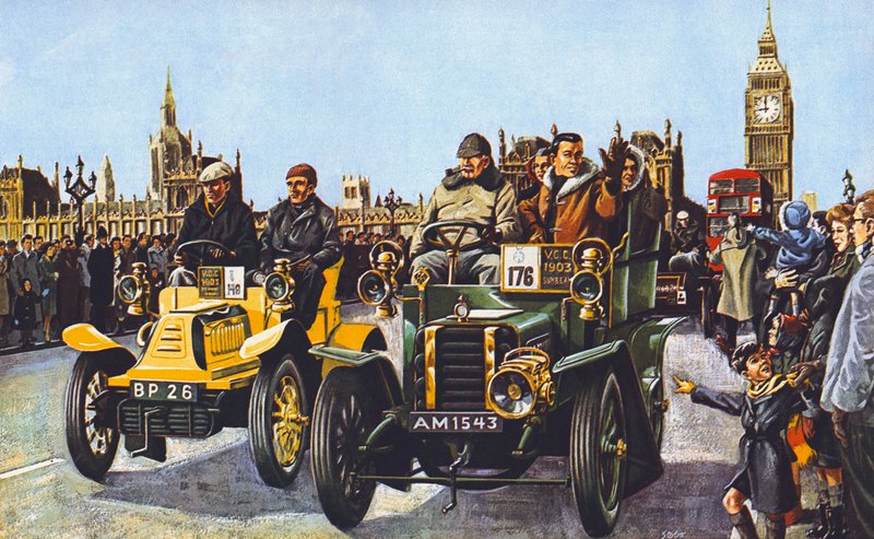 Veteranen-Autorallye von English School