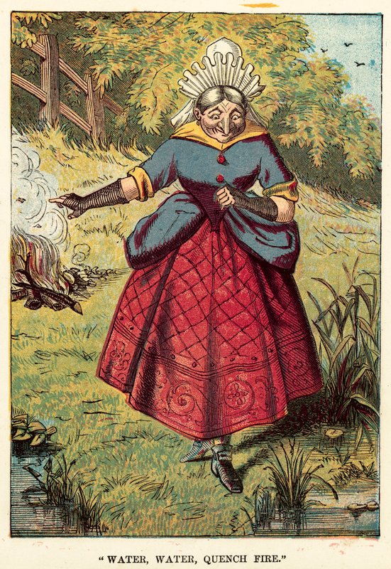 Wasser, Wasser, lösche das Feuer von English School
