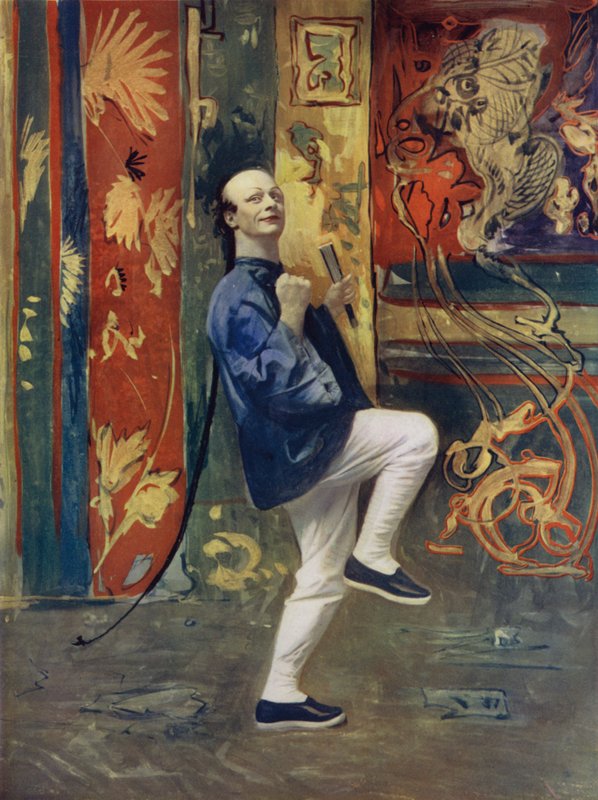 Mr Huntley Wright in San Toy von English Photographer