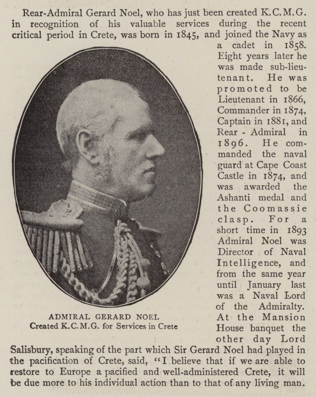 Admiral Gerard Noel von English Photographer
