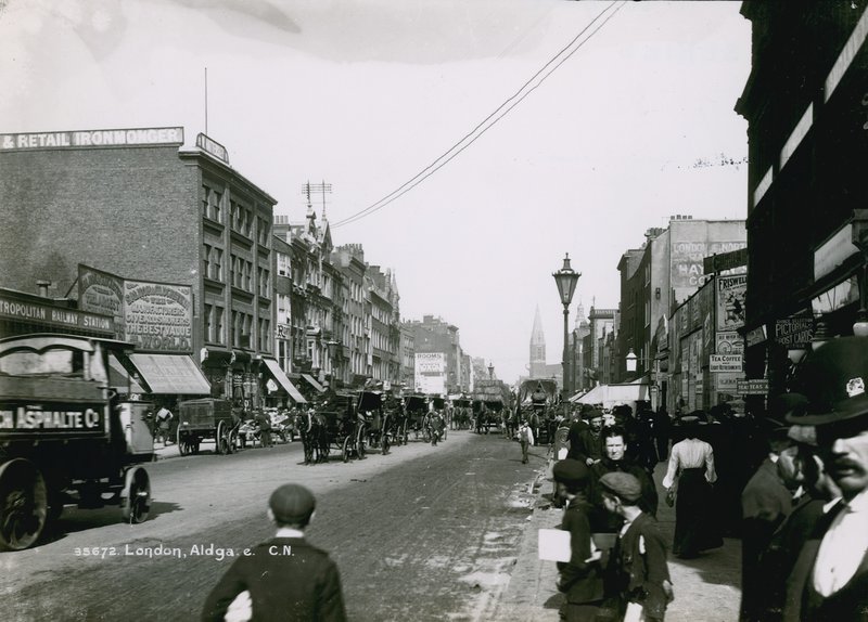 Aldgate, London von English Photographer