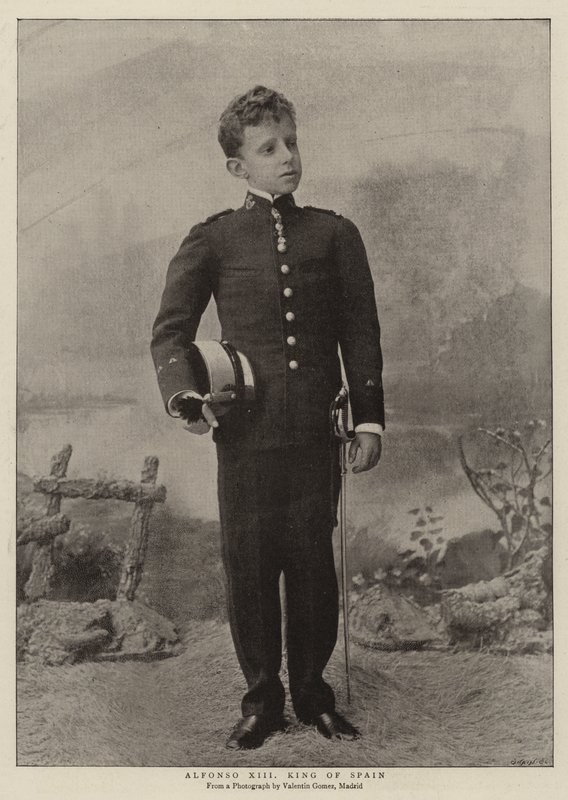 Alfons XIII., König von Spanien von English Photographer