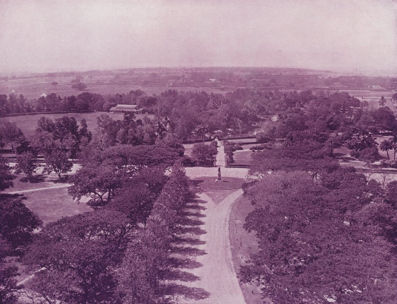 Ein weiterer Blick vom Obersten Gerichtshof, Kalkutta von English Photographer