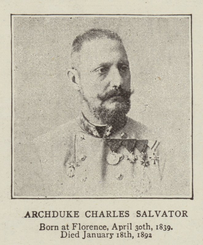 Erzherzog Karl Salvator von English Photographer