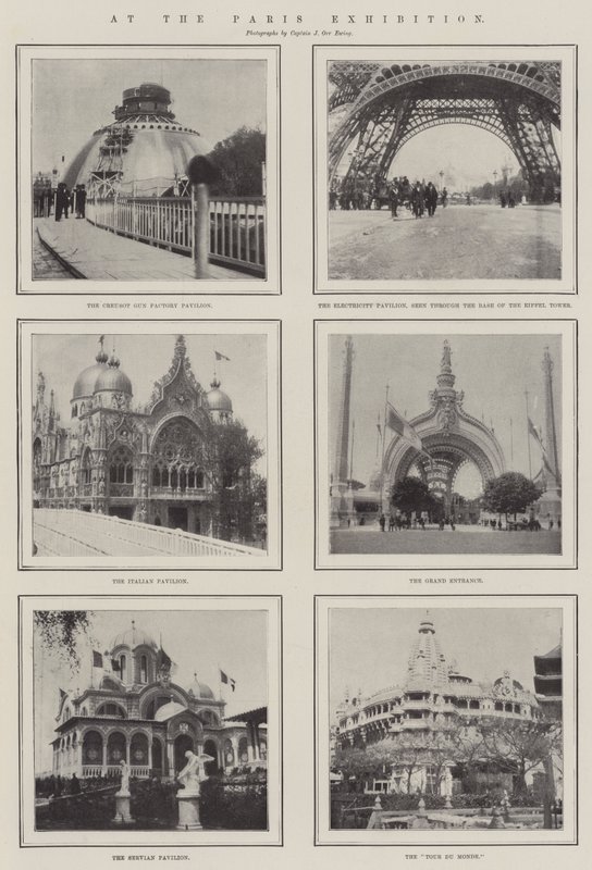 Auf der Pariser Ausstellung von English Photographer