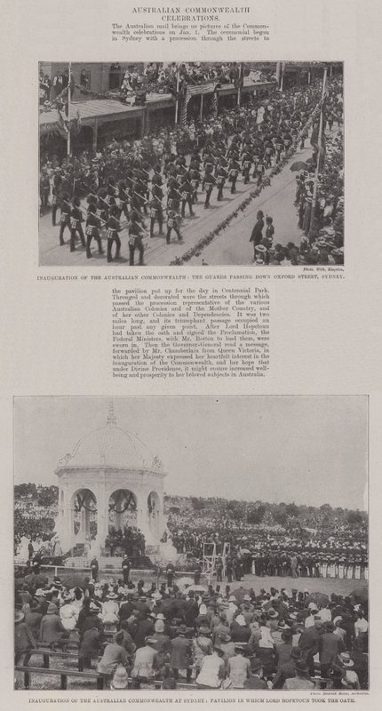 Feierlichkeiten des australischen Commonwealth von English Photographer