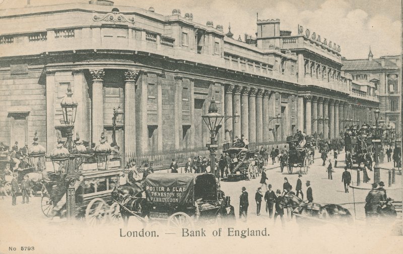 Bank of England, London von English Photographer