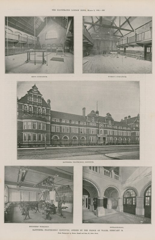Battersea Polytechnic Institute von English Photographer