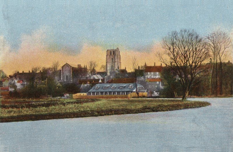 Beccles, vom Fluss von English Photographer
