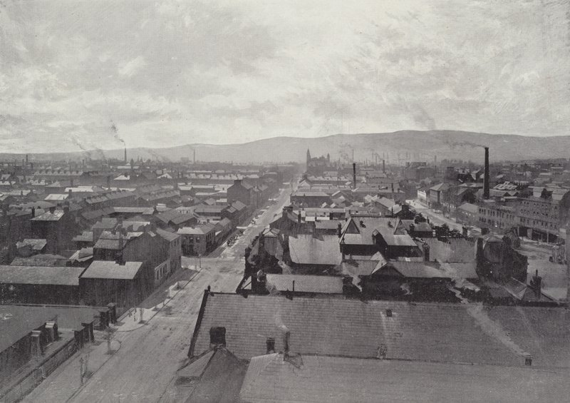 Belfast, Panoramablick von English Photographer