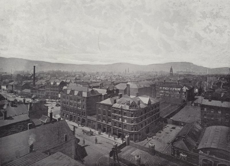 Belfast, Panoramablick von English Photographer