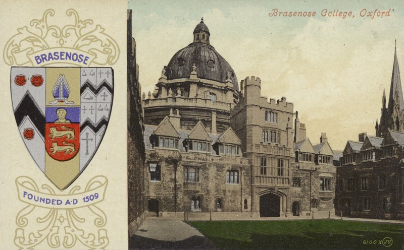 Brasenose College, Oxford von English Photographer