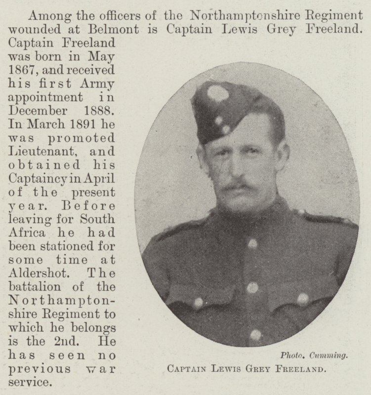 Kapitän Lewis Grey Freeland von English Photographer