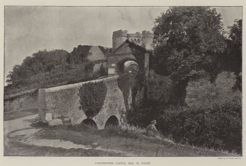 Carisbrooke Castle, Isle of Wight von English Photographer
