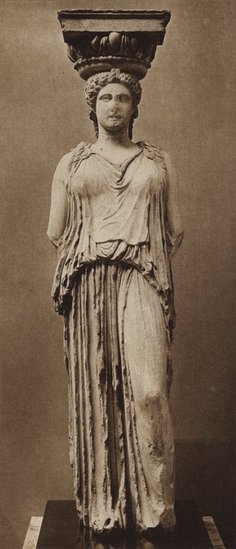 Karyatide des Erechtheion von English Photographer