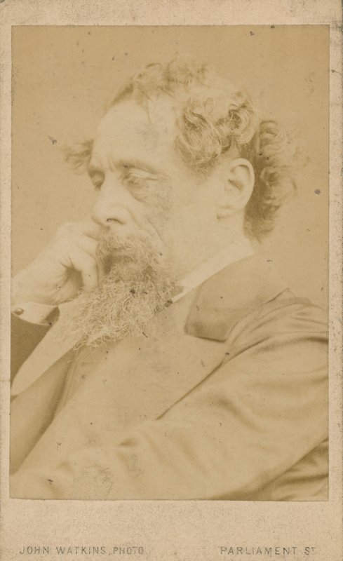 Charles Dickens von English Photographer