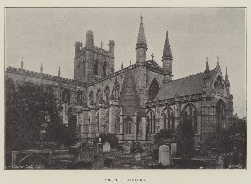 Kathedrale von Chester von English Photographer