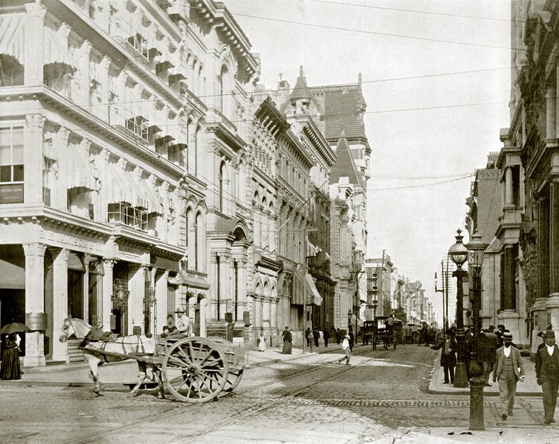 Chestnut Street, Philadelphia von English Photographer