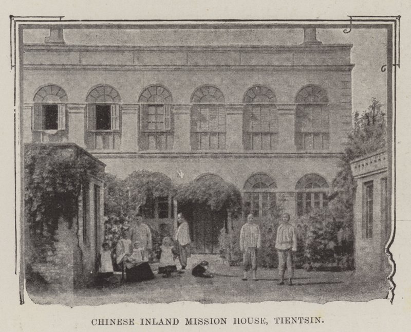 Chinesisches Inland-Missionshaus, Tientsin von English Photographer