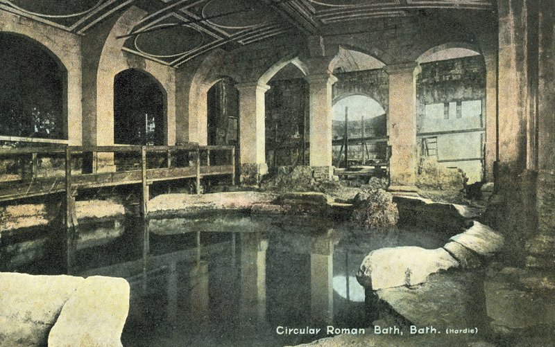Römisches Rundbad, Bath von English Photographer