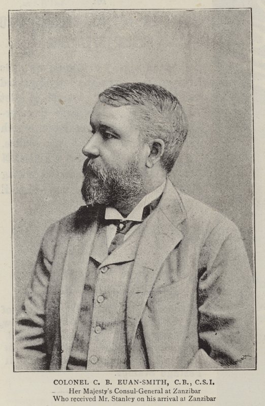 Colonel C B Euan-Smith, CB, CSI von English Photographer