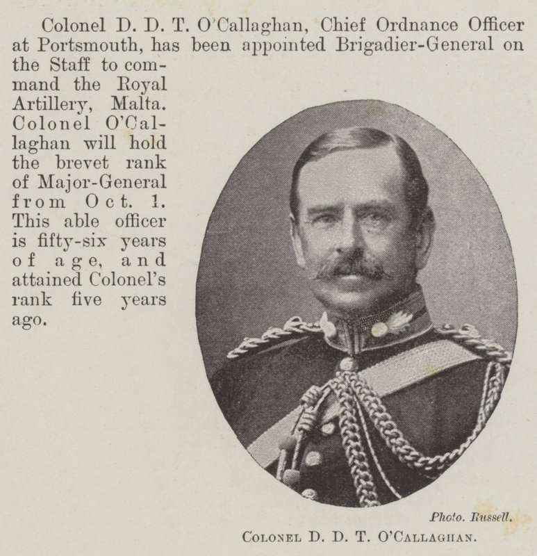 Colonel D. D. T. O