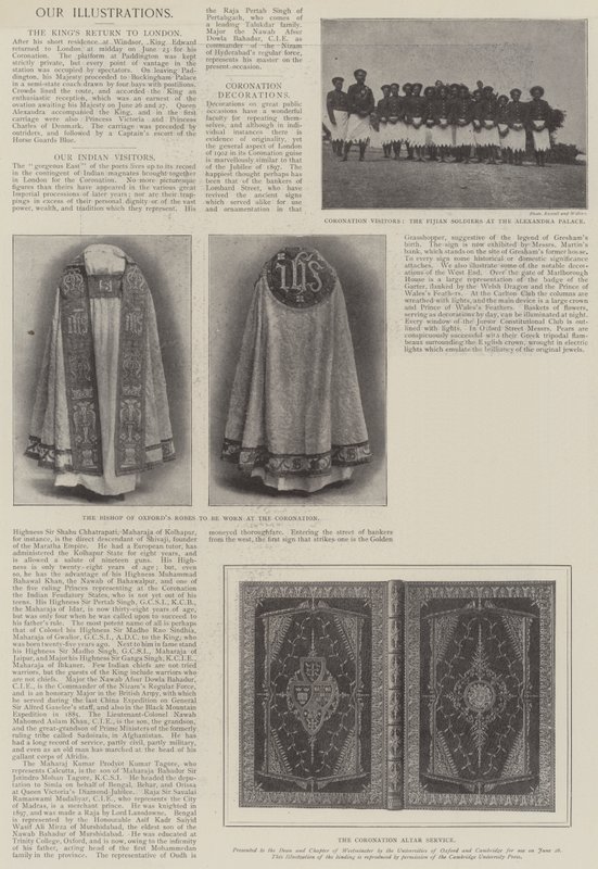 Krönung von Edward VII. von English Photographer