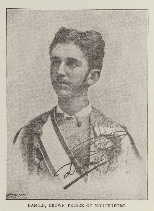 Danilo, Kronprinz von Montenegro von English Photographer