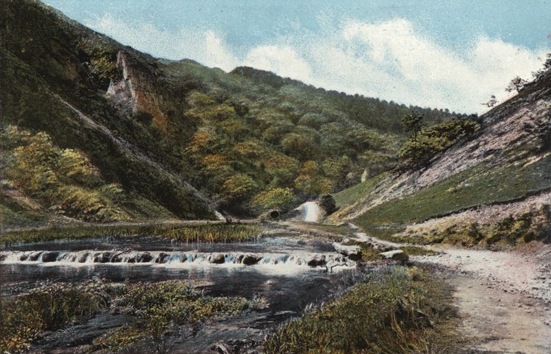 Dovedale, Castle Rock von English Photographer