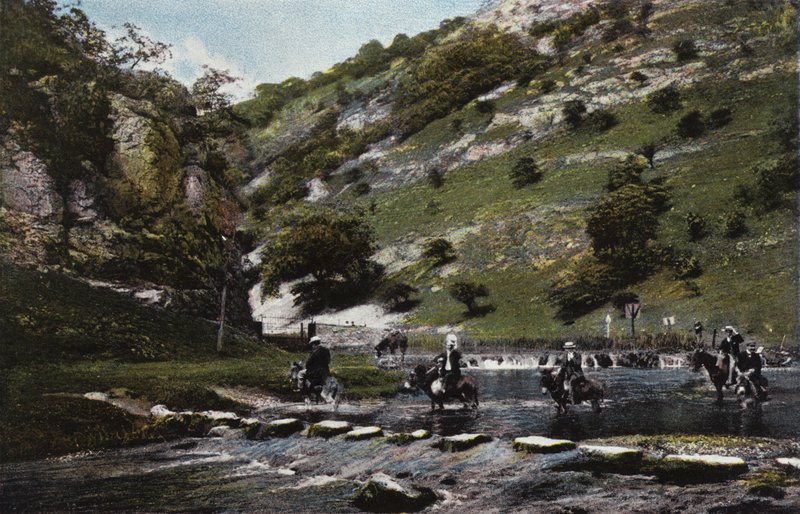 Dovedale, Die Trittsteine von English Photographer