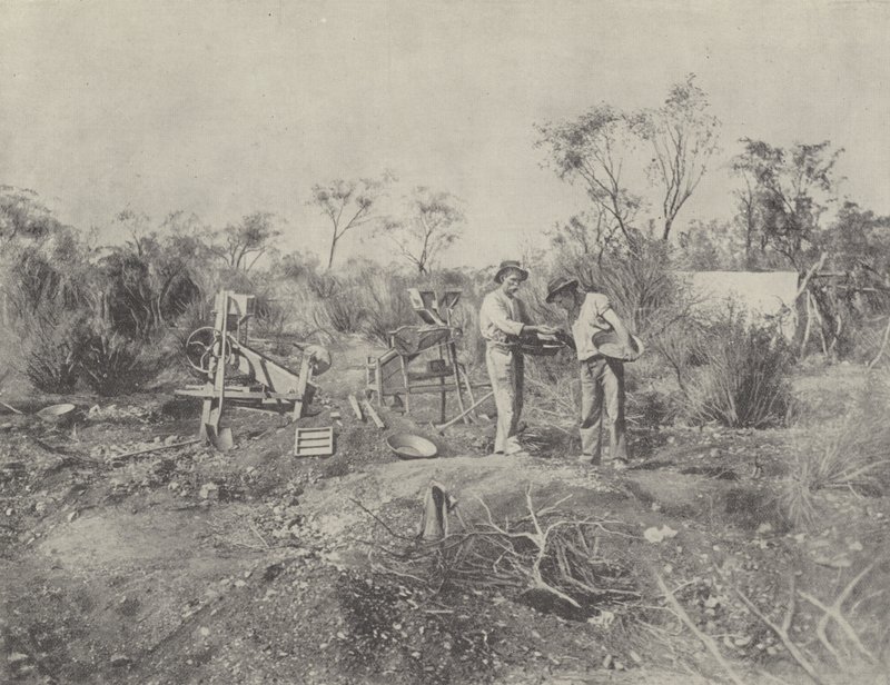 Trockenblasen in Coolgardie von English Photographer