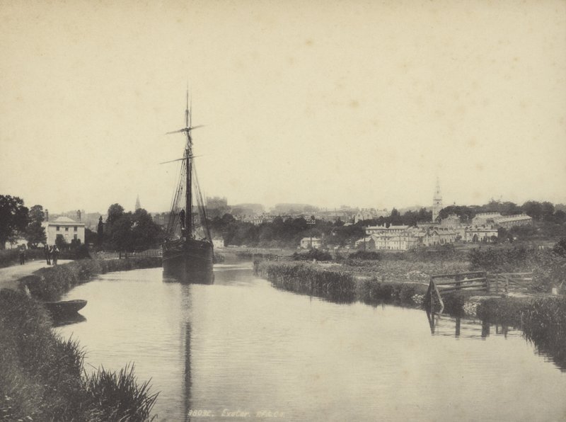 Exeter vom Kanal, Devon von English Photographer