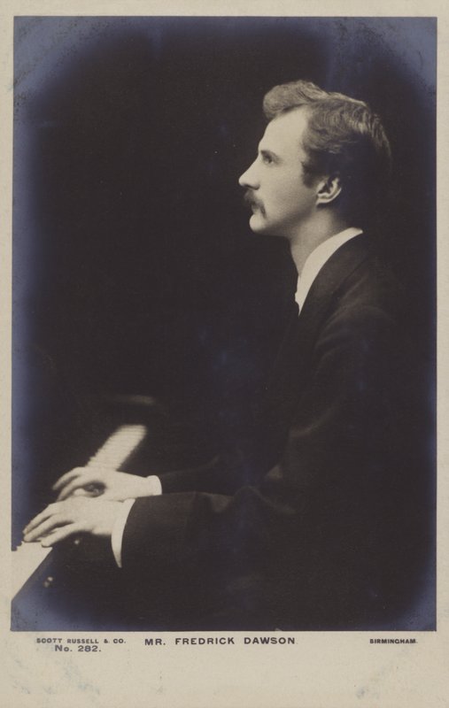 Frederick Dawson, englischer Pianist von English Photographer