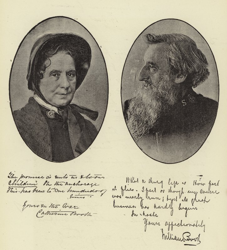 General Booth und Frau Booth von English Photographer