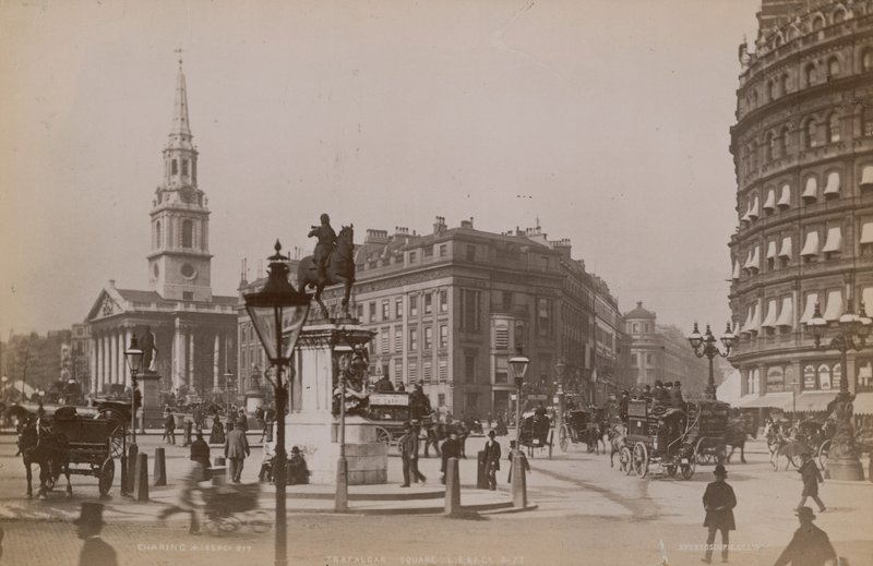 Gesamtansicht von Charing Cross von English Photographer