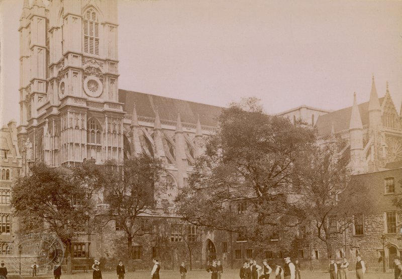 Allgemeine Ansicht der Westminster Abbey von English Photographer