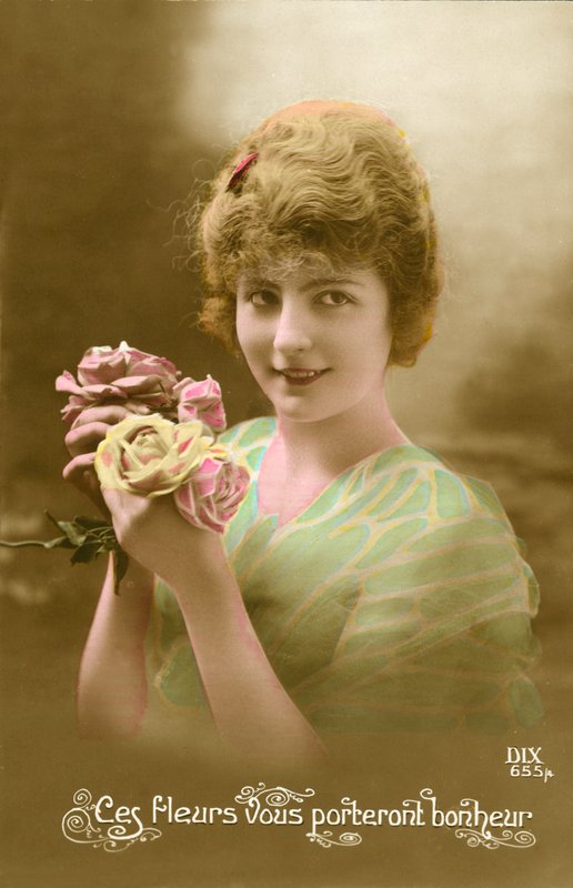 Glamour-Postkarte von English Photographer