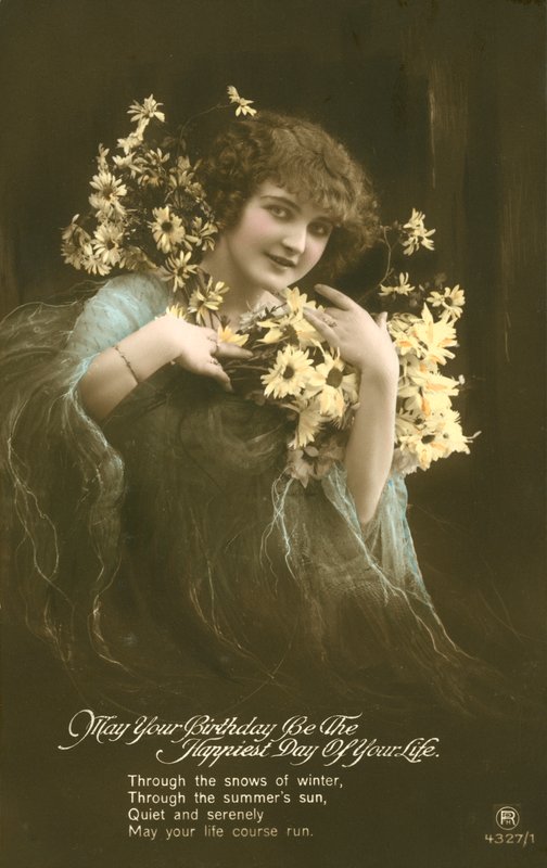 Glamour-Postkarte von English Photographer
