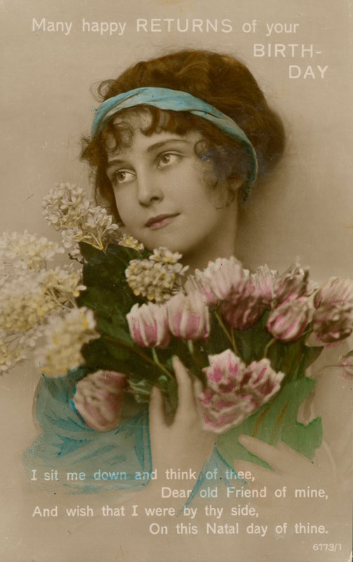 Glamour-Postkarte von English Photographer