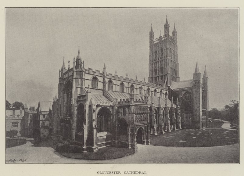 Kathedrale von Gloucester von English Photographer
