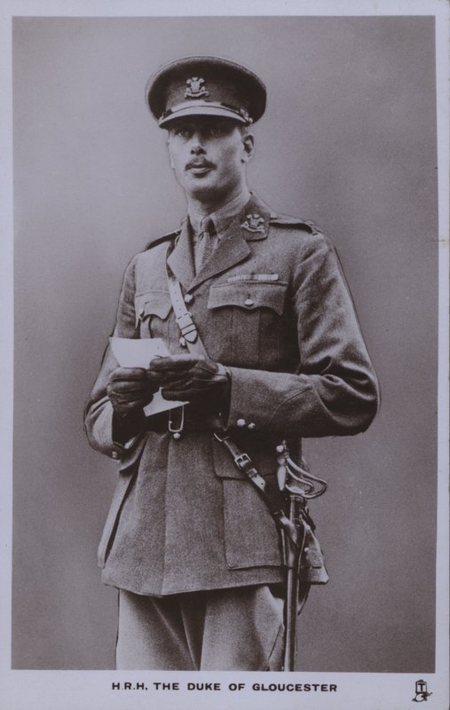 HRH Der Herzog von Gloucester von English Photographer