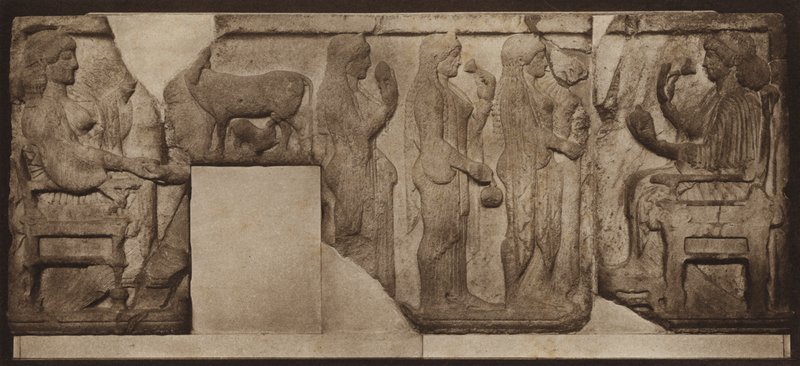 Harpyiengrab, Westseite von English Photographer