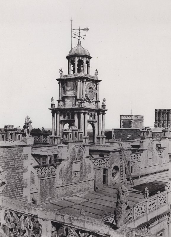 Hatfield House, Der Uhrturm von English Photographer