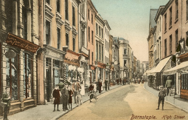 High Street, Barnstaple, Devon von English Photographer