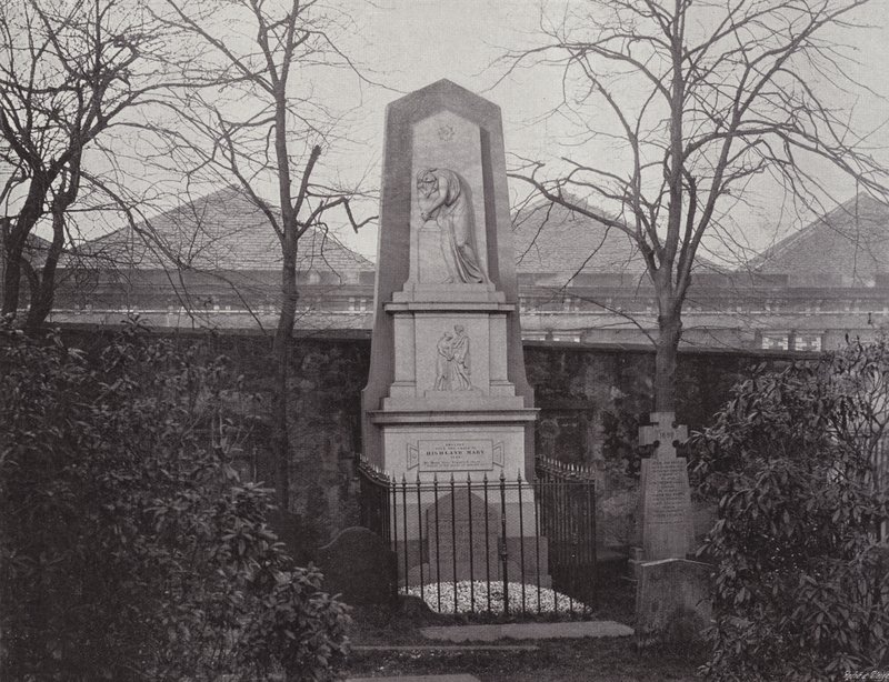 Grab von Highland Mary, Greenock von English Photographer