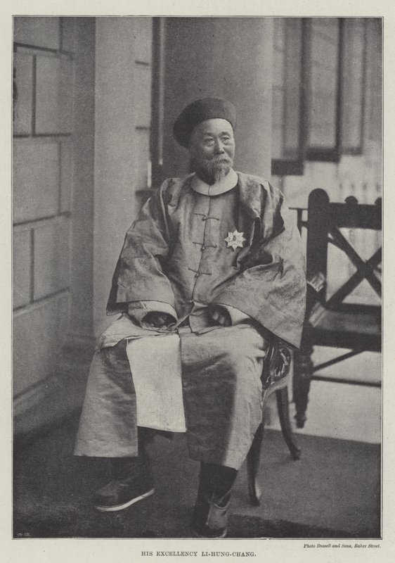 Seine Exzellenz Li-Hung-Chang von English Photographer