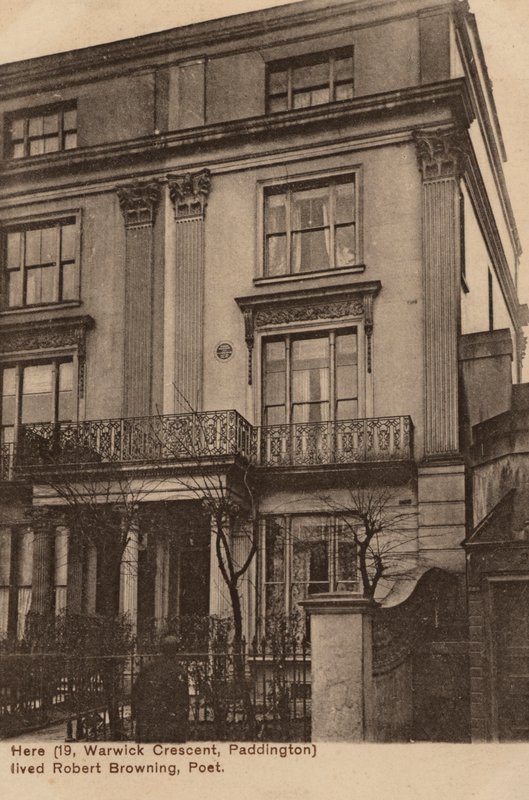 Heim des Dichters Robert Browning von English Photographer