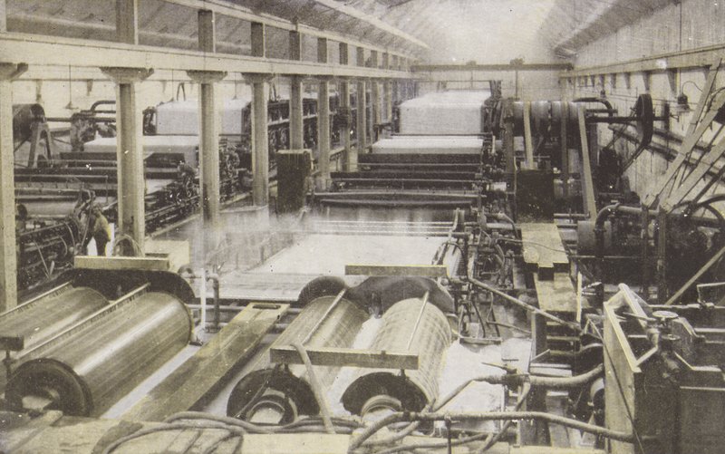 In einer Papiermühle von English Photographer